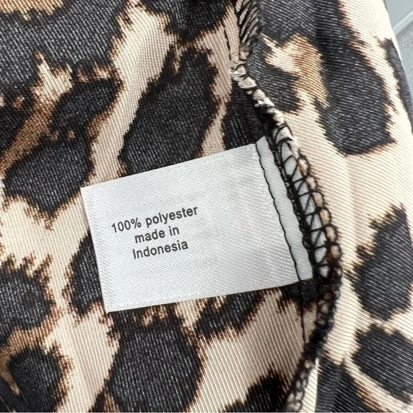 Lane Bryant brown animal print dress size 18 - Picture 8 of 9